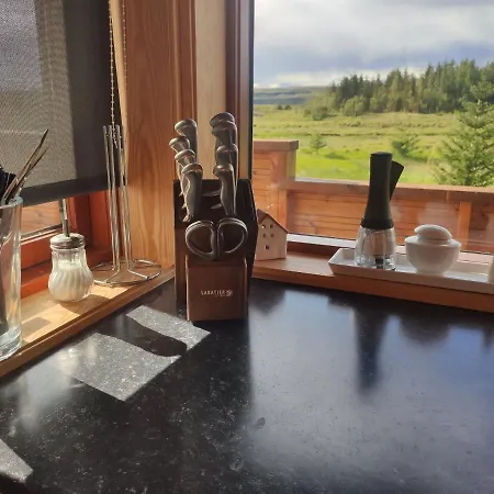 Cat Lovers Only! Bright And Peaceful Cabin With Views & Hot Tub Selfoss Exterior photo