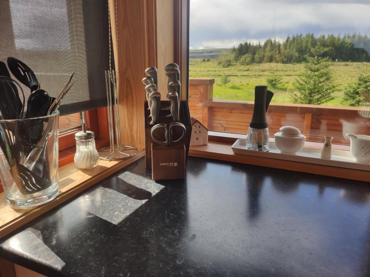 Cat Lovers Only! Bright And Peaceful With Views & Hot Tub Holiday home Selfoss